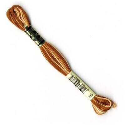 DMC 105 - Variegated Tan Brown