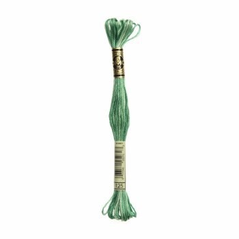 DMC 125 - Variegated Seafoam Green