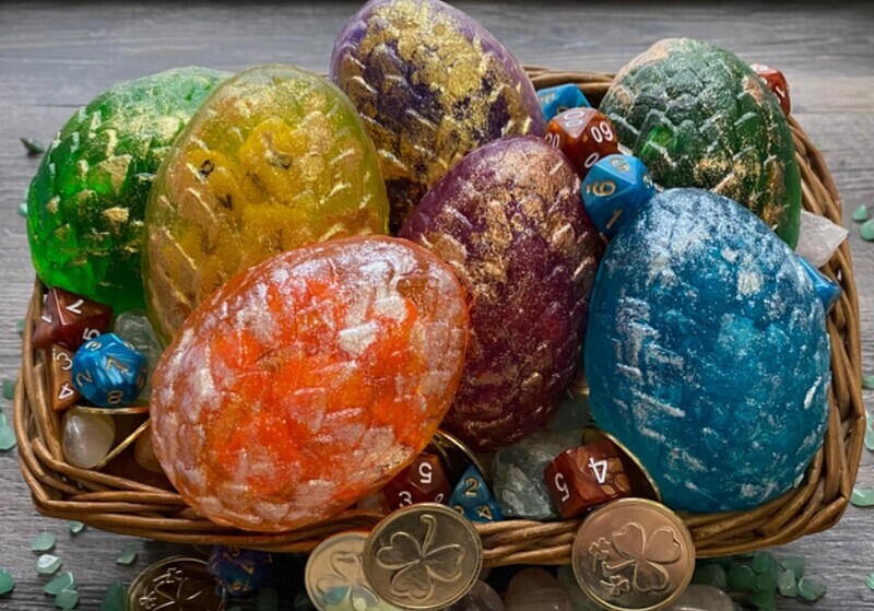 Dragon Egg Dice Soap