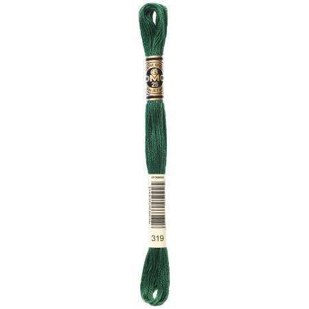 DMC 319 Very Dark Pistachio Green