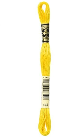 DMC 444 Dark Lemon