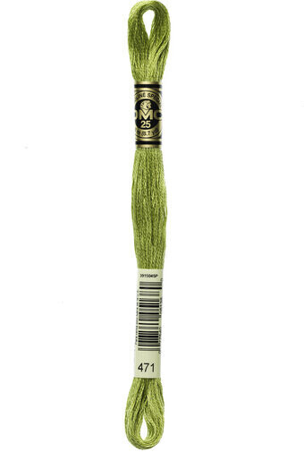 DMC 471 Very Light Avocado Green