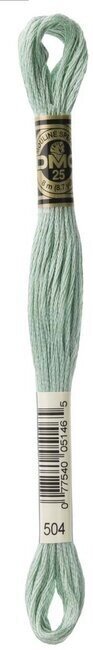 DMC 504 Very Light Blue Green