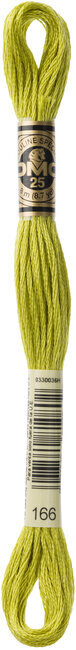 DMC 166 Medium Light Moss Green