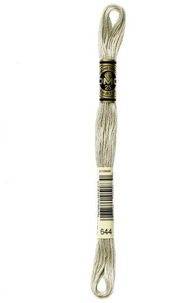 DMC 644 - Medium Beige Gray