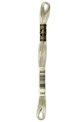DMC 644 - Medium Beige Gray