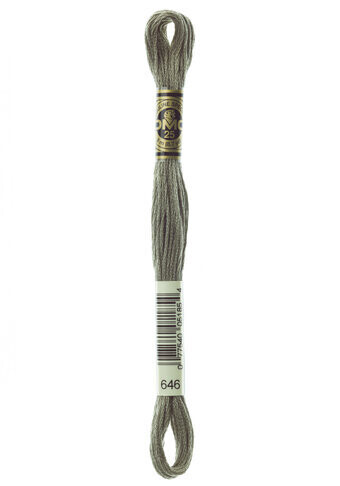 DMC 646 Ultra Dark Beaver Gray