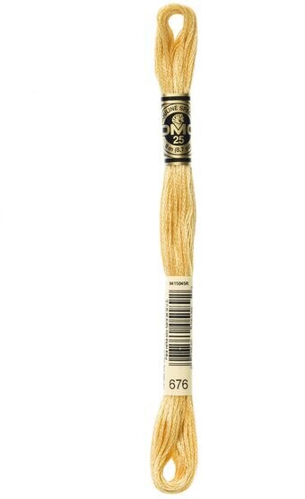 DMC 676 Light Old Gold