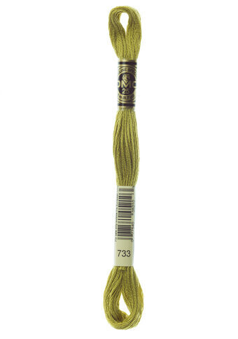 DMC 733 Medium Olive Green