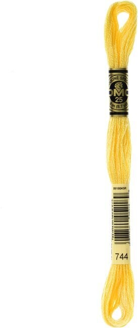 DMC 744 Pale Yellow