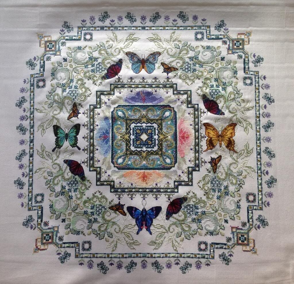 Butterfly Lace Mandala