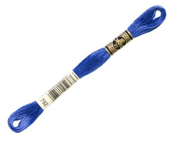 DMC 792 Dark Cornflower Blue