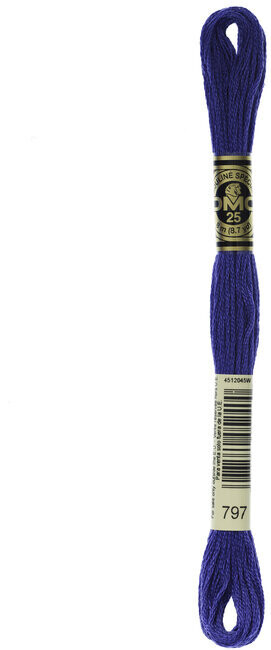 DMC 797 Royal Blue