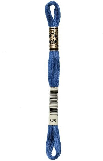 DMC 825 Dark Blue
