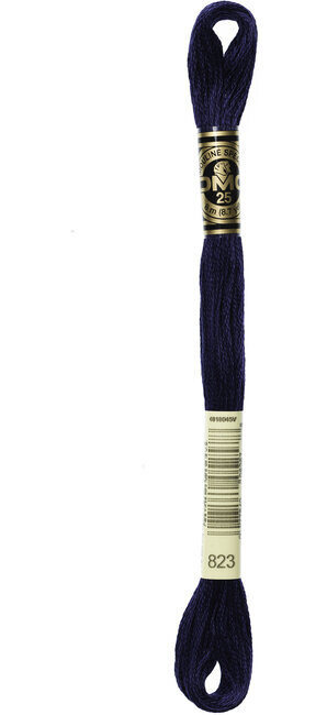 DMC 823 Dark Navy Blue
