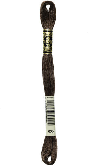DMC 838 Very Dark Beige Brown