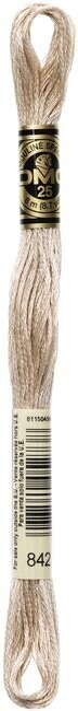 DMC 842 Very Light Beige Brown
