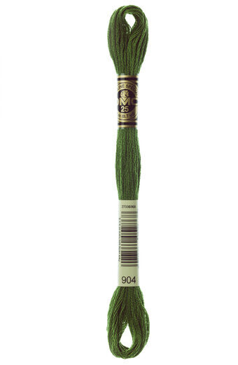 DMC 904 Very Dark Parrot Green