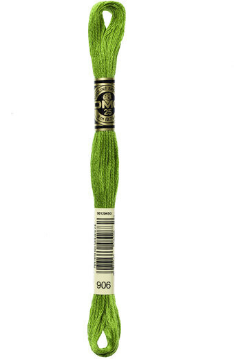 DMC 906 Medium Parrot Green