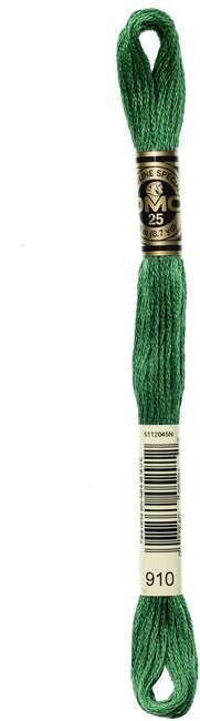 DMC 910 Dark Emerald Green