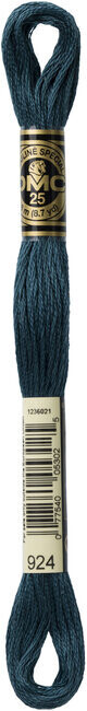 DMC 924 Very Dark Gray Green