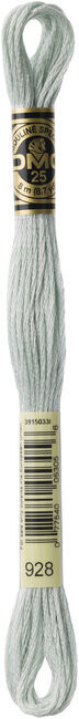 DMC 928 Very LIght Gray Green