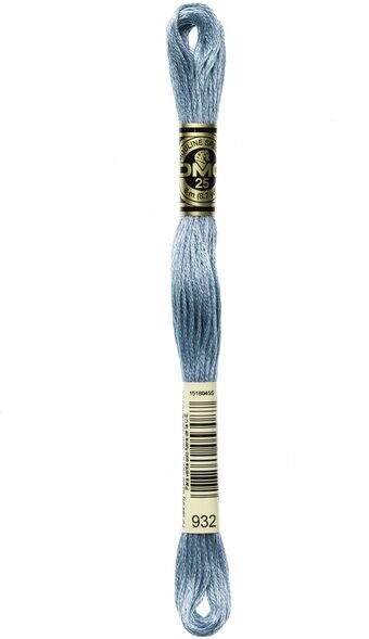DMC 932 Light Antique Blue