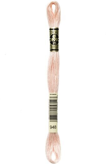 DMC 948 Very Light Peach