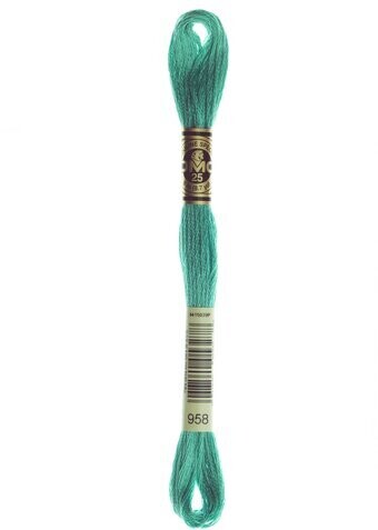 DMC 958 Dark Seagreen