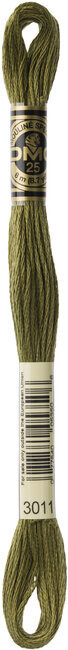 DMC 3011 Dark Khaki Green