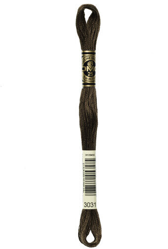 DMC 3031 Very Dark Mocha Brown