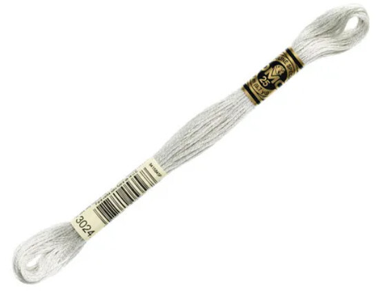 DMC 3024 Very Light Brown Gray