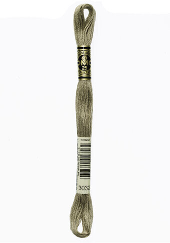 DMC 3032 Medium Mocha Brown