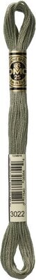 DMC 3022 - Medium Brown Gray