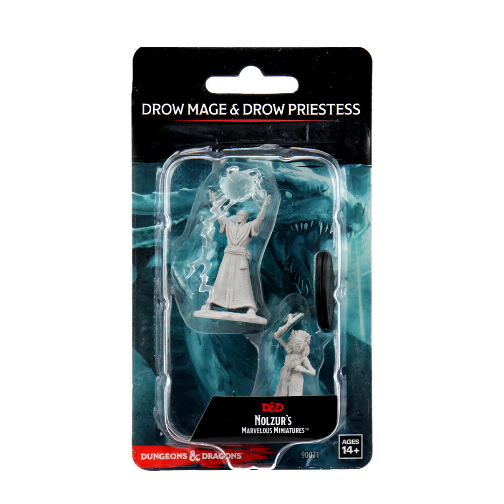 Drow Mage and Drow Priestess 90071