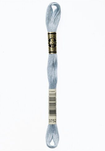 DMC 3752 Very Light Antique Blue