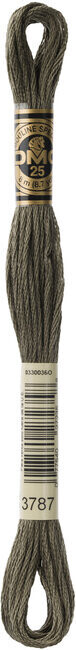 DMC 3787 - Dark Brown Gray