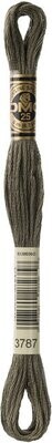DMC 3787 - Dark Brown Gray