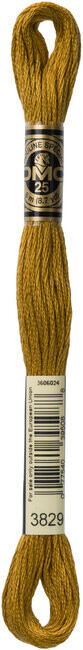 DMC 3829 - Very Dark Old Gold