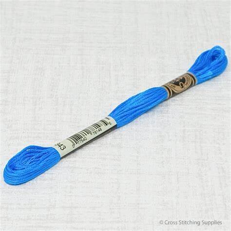 DMC 3843 Electric Blue