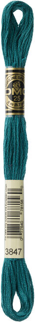 DMC 3847 Dark Teal Green