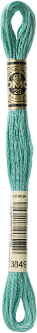 DMC 3849 Light Teal Green