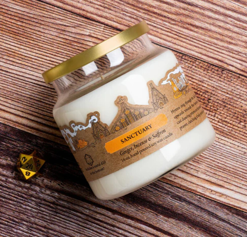 Sanctuary 16oz w/ metal d20