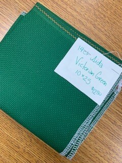 14 ct Aida - Victorian Green 10 x 25