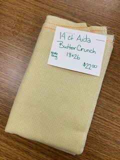 14 ct Aida - Butter Crunch 18 x 26