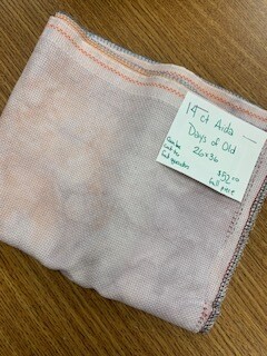 14 ct Aida - Days of Old PER FAT QUARTER