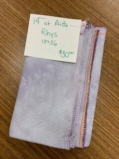 14 ct Aida - Rhys 18 x 26