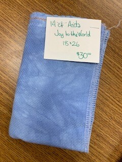 14 ct Aida - Joy to the World 18 x 26