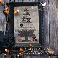 Halloween Feather Tree