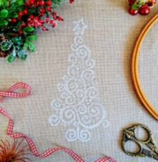 Lace Christmas Tree